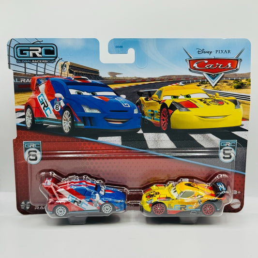 Disney Pixar Cars - GRC RAOUL CAROULE & GRC MIGUEL CAMINO WGP - 1:55 Diecast
