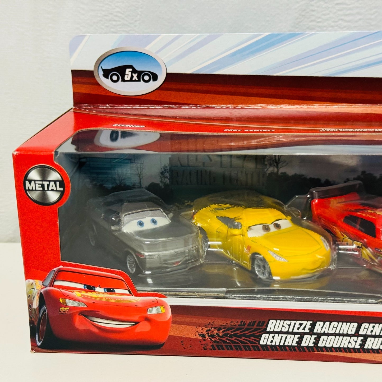 Disney Pixar Cars - RUSTEZE RACING CENTER 5-PK RRC TRAINEE STERLING 1:55 Diecast