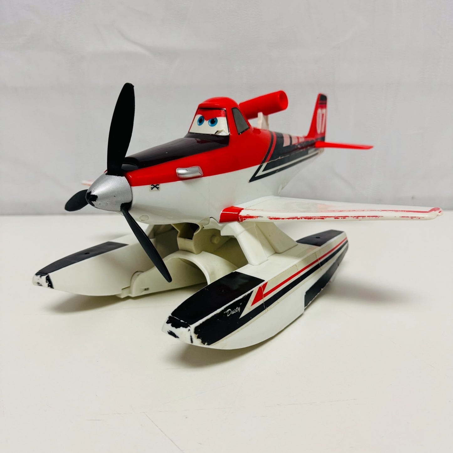 Disney Planes & Pixar Cars - LARGE FIRE BLASTIN' DUSTY Fire & Rescue NONWORKING*