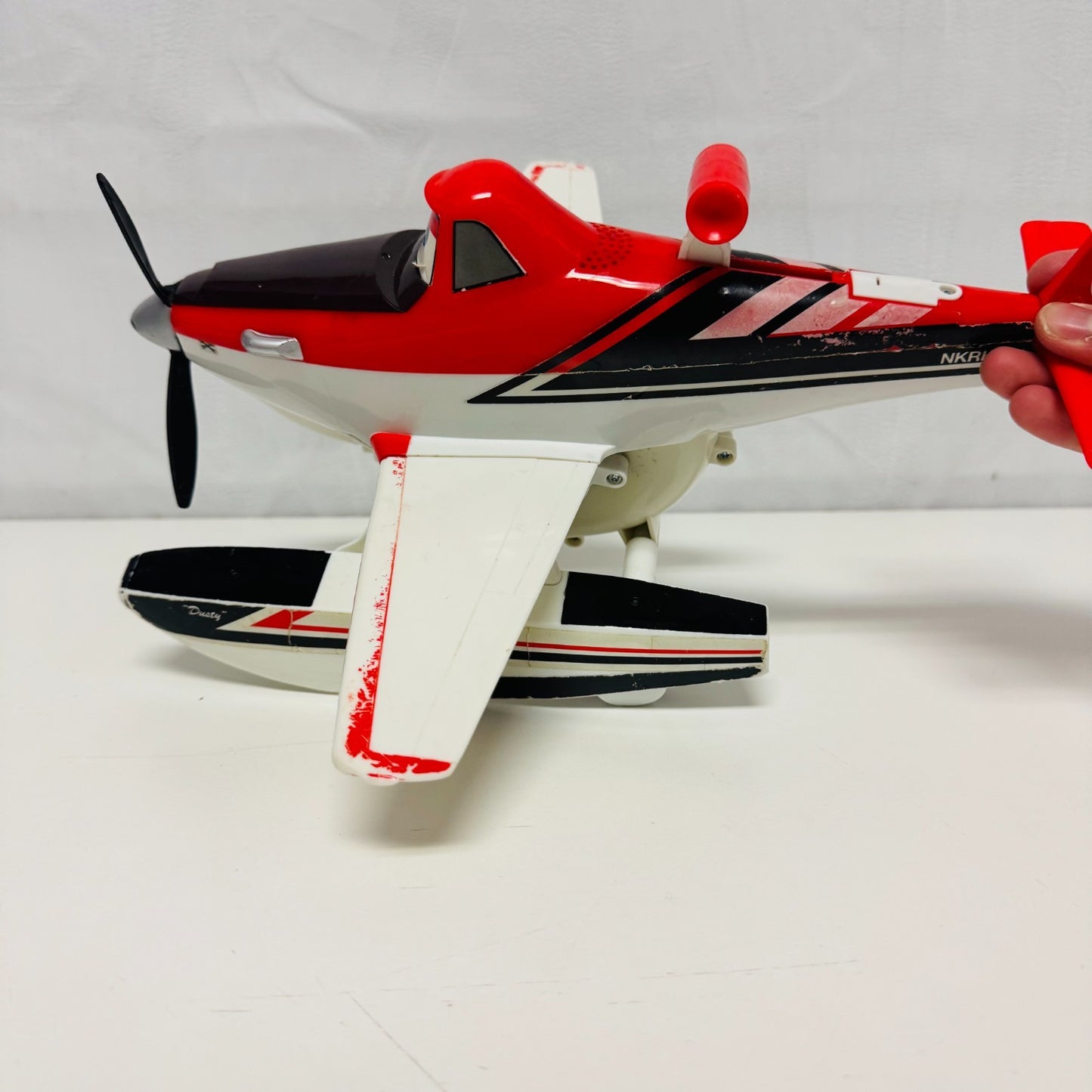 Disney Planes & Pixar Cars - LARGE FIRE BLASTIN' DUSTY Fire & Rescue NONWORKING*