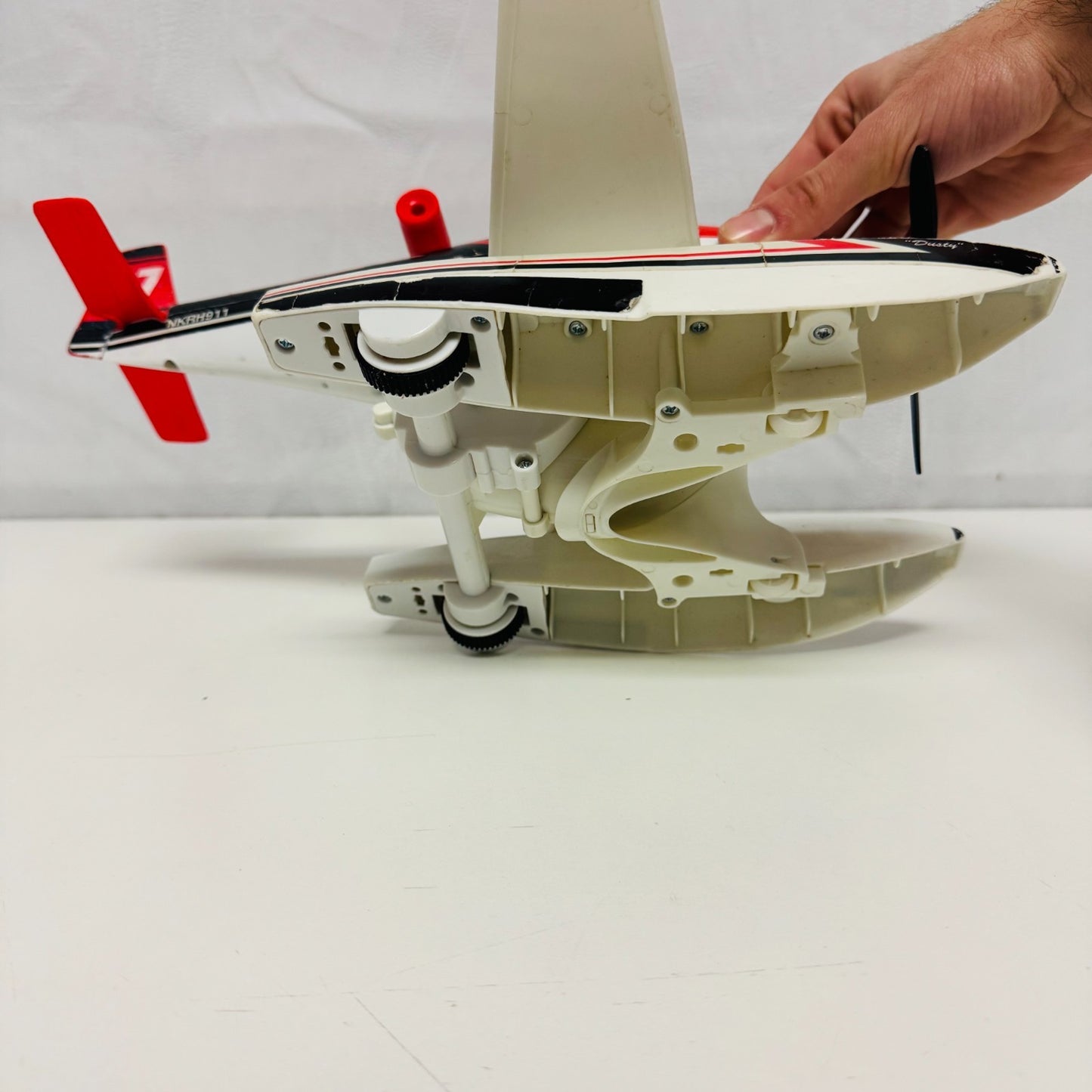 Disney Planes & Pixar Cars - LARGE FIRE BLASTIN' DUSTY Fire & Rescue NONWORKING*