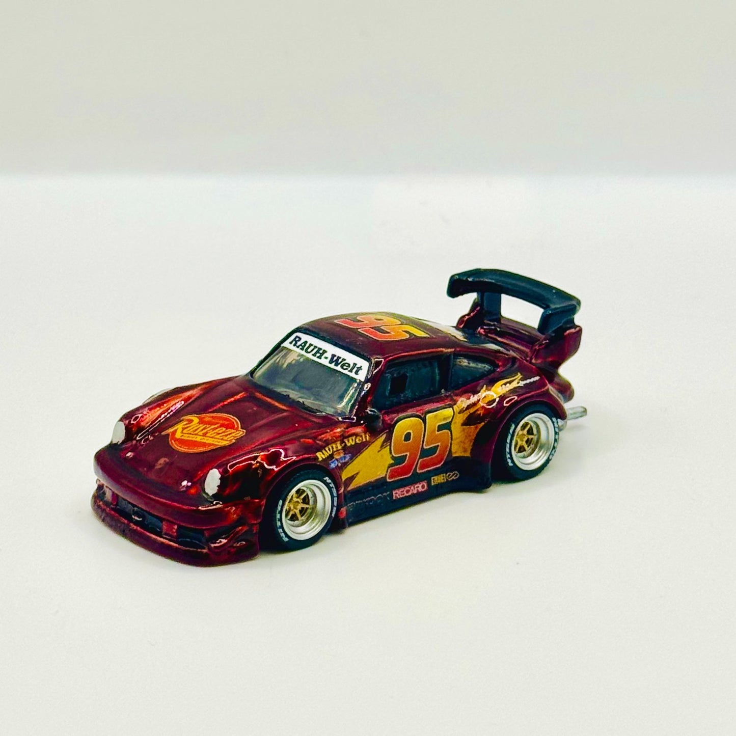 Hot Wheels Premium MCQUEEN RWB PORSCHE 930 DISNEY PIXAR CARS Custom 1:64 Diecast