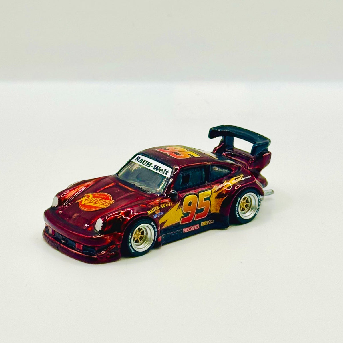Hot Wheels Premium MCQUEEN RWB PORSCHE 930 DISNEY PIXAR CARS Custom 1:64 Diecast