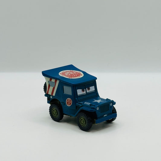 Disney Pixar Cars - COLOR CHANGERS RACE & RESCUE SARGE BLUE - 1:55 Scale