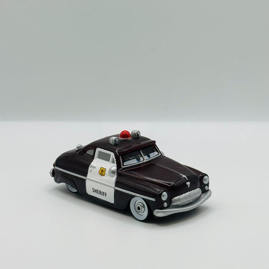 Disney Pixar Cars - COLOR CHANGERS SHERIFF RED/BLACK - 1:55 Scale