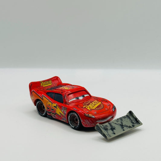 Disney Pixar Cars - LIGHTNING MCQUEEN WITH SHOVEL 2025 - 1:55 Diecast