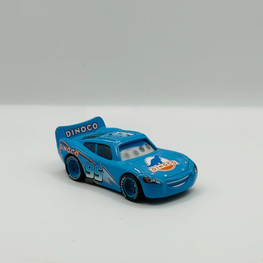 Disney Pixar Cars - LENTICULAR DINOCO MCQUEEN Eyes Change 2010 - 1:55 Diecast