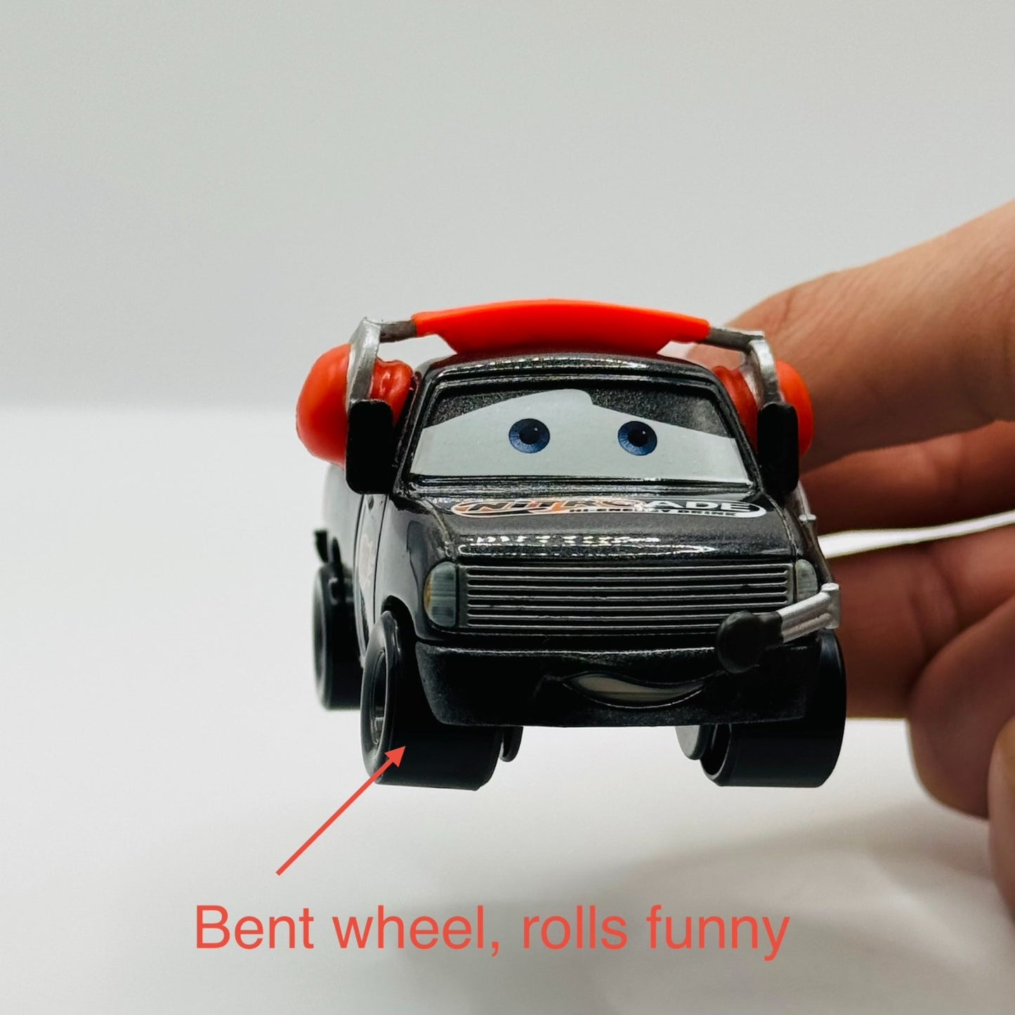Disney Pixar Cars - TEAM NITROADE CREW CHIEF & 3 PITTYS *RARE* - 1:55 Diecast