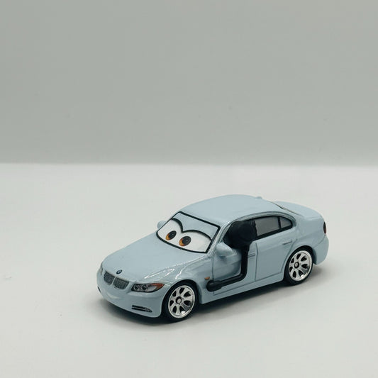 Disney Pixar Cars - JONATHAN GEARSON (BMW 3 Series) On The Road - 1:55 Diecast