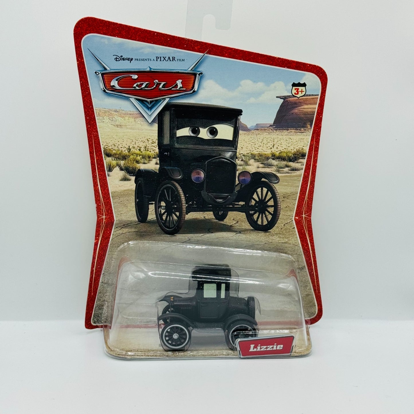 Disney Pixar Cars - LIZZIE [Ford Model T] Desert Series 2006 - 1:55 Diecast