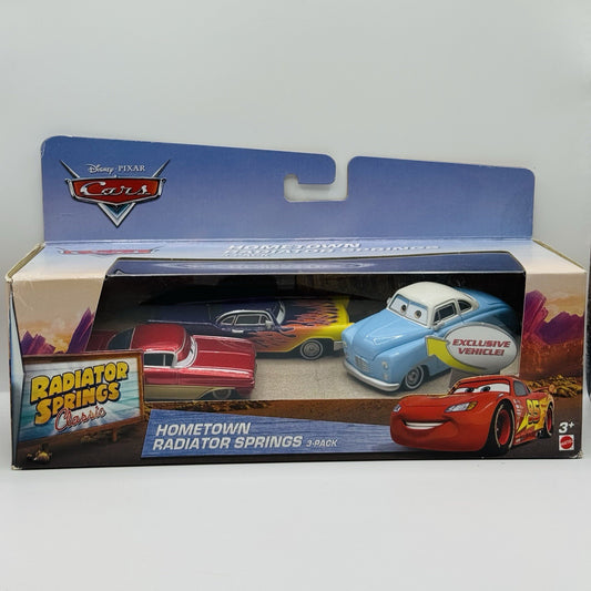 Disney Pixar Cars HOMETOWN RADIATOR SPRINGS 3PK JONAS REVERA GRETA -1:55 Diecast