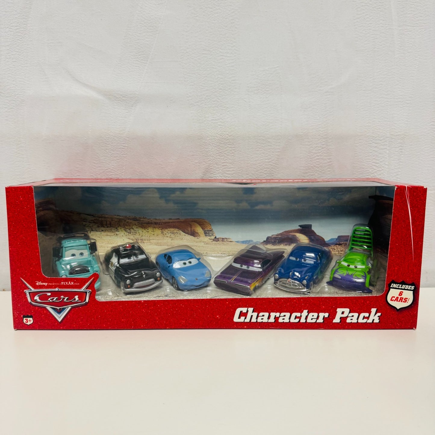 Disney Pixar Cars CHARACTER PACK ROLLIN BOWLIN MATER Desert Series 1:55 Diecast