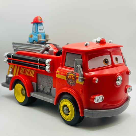 Disney Pixar Cars - RACE & RESCUE FIRE FIGHTING RED & GUIDO - 1:24 Scale Plastic