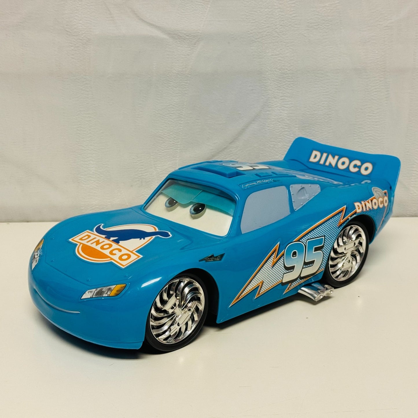 Disney Pixar Cars - LARGE 14" BLING BLING LIGHTNING MCQUEEN Rims Spin! - Working