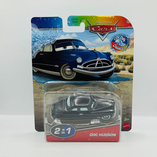 Disney Pixar Cars - COLOR CHANGERS DOC HUDSON Blue/ Black - 1:55 Scale