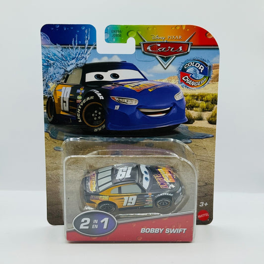 Disney Pixar Cars - COLOR CHANGERS BOBBY SWIFT BLACK/ PURPLE - 1:55 Scale
