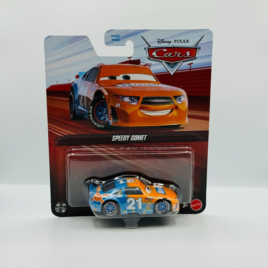 Disney Pixar Cars - SPEEDY COMET BLINKR Veteran Racer 2026 - 1:55 Diecast