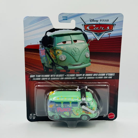 Disney Pixar Cars - RACE TEAM FILLMORE WITH HEADSET Cars 2 2026 - 1:55 Diecast