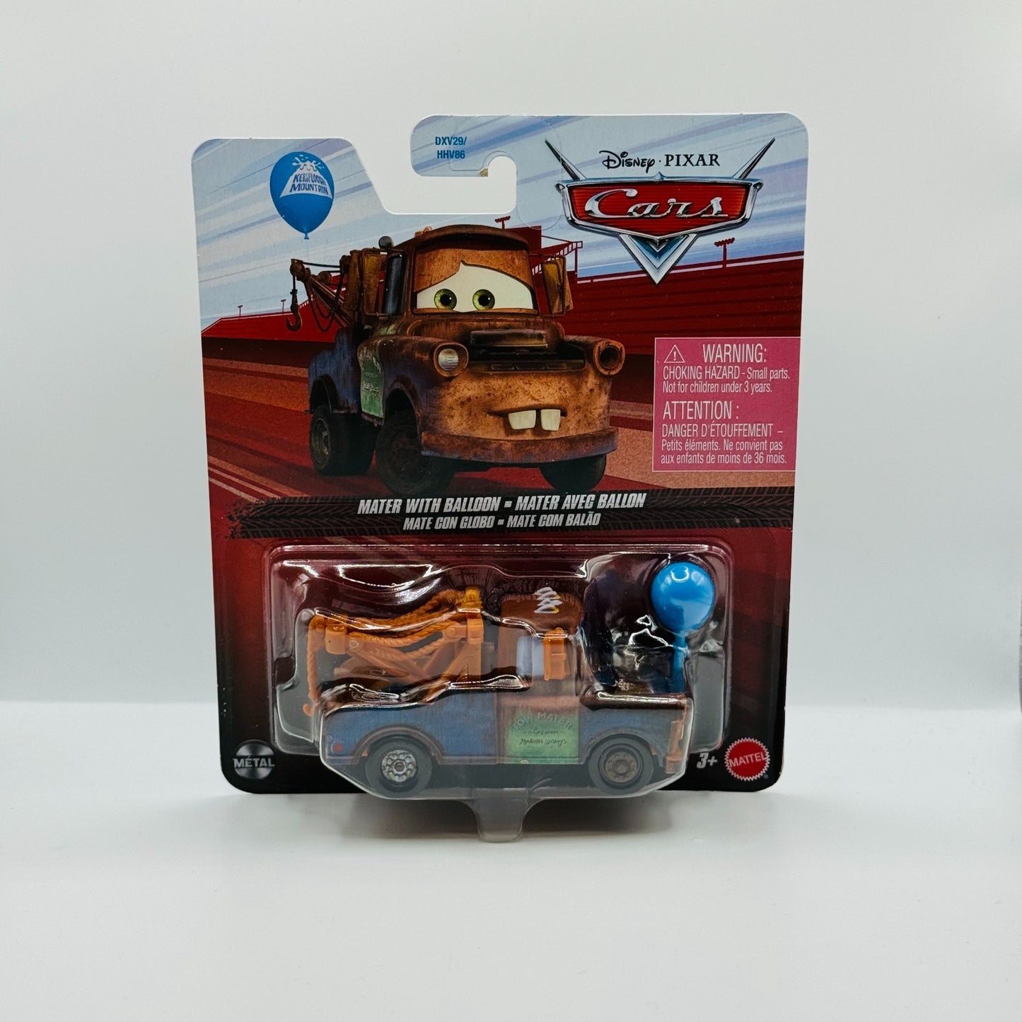 Disney Pixar Cars - MATER WITH BALLOON - 1:55 Diecast