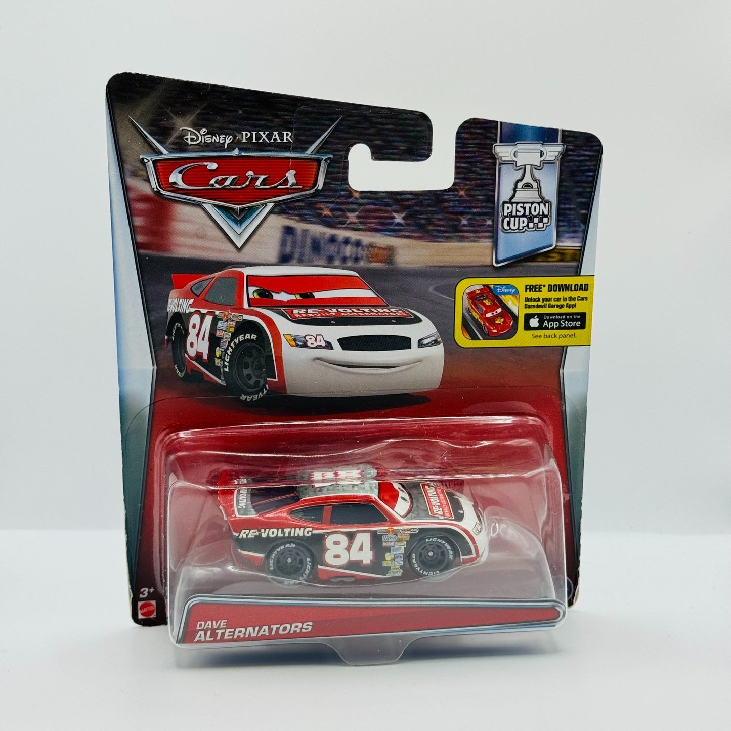 Disney Pixar Cars RE-VOLTING DAVEY APEX ALTERNATORS Piston Cup 2016 1:55 Diecast