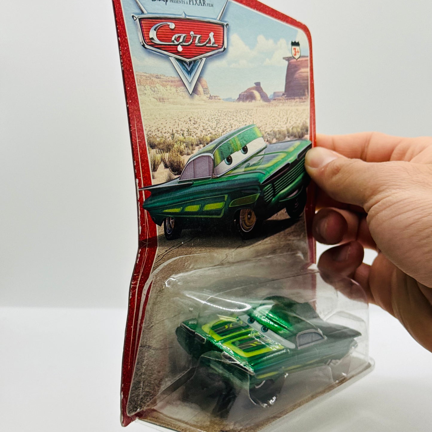 Disney Pixar Cars - GREEN RAMONE Desert Series 2006 INTERNATIONAL - 1:55 Diecast