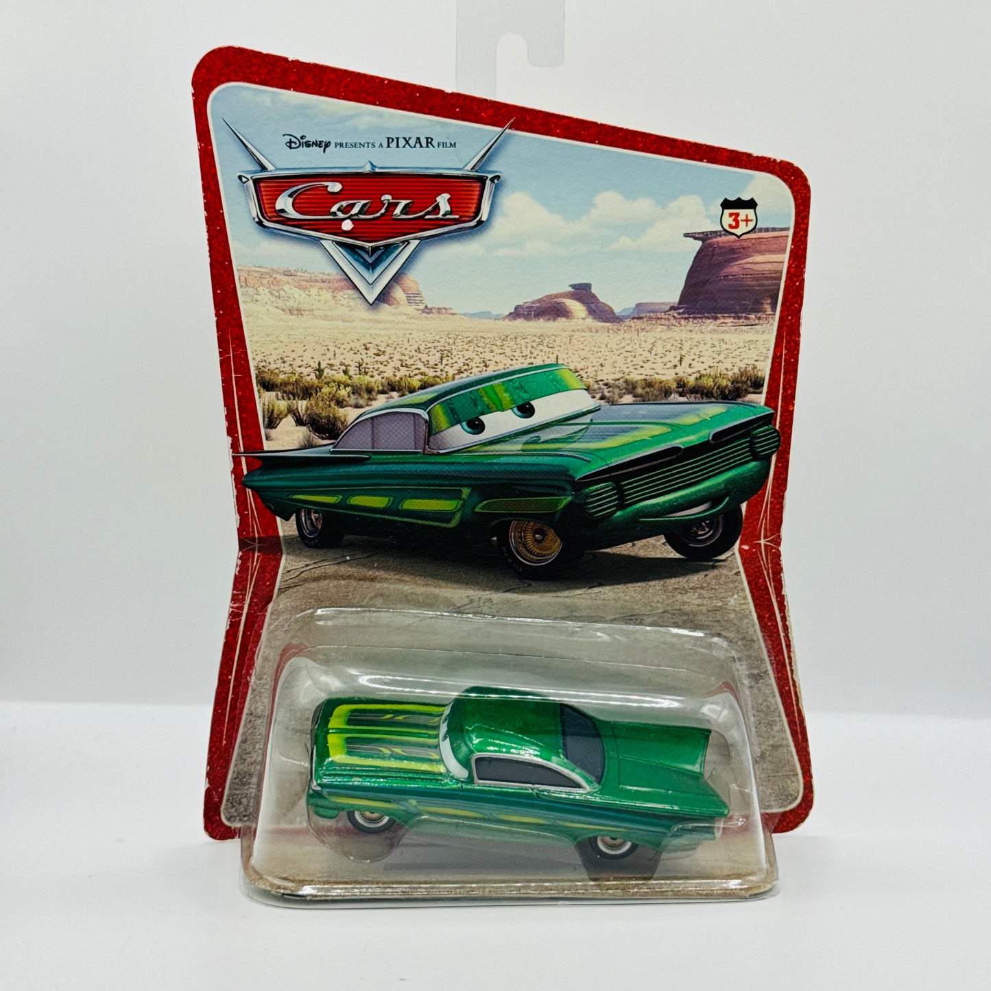 Disney Pixar Cars - GREEN RAMONE Desert Series 2006 INTERNATIONAL - 1:55 Diecast
