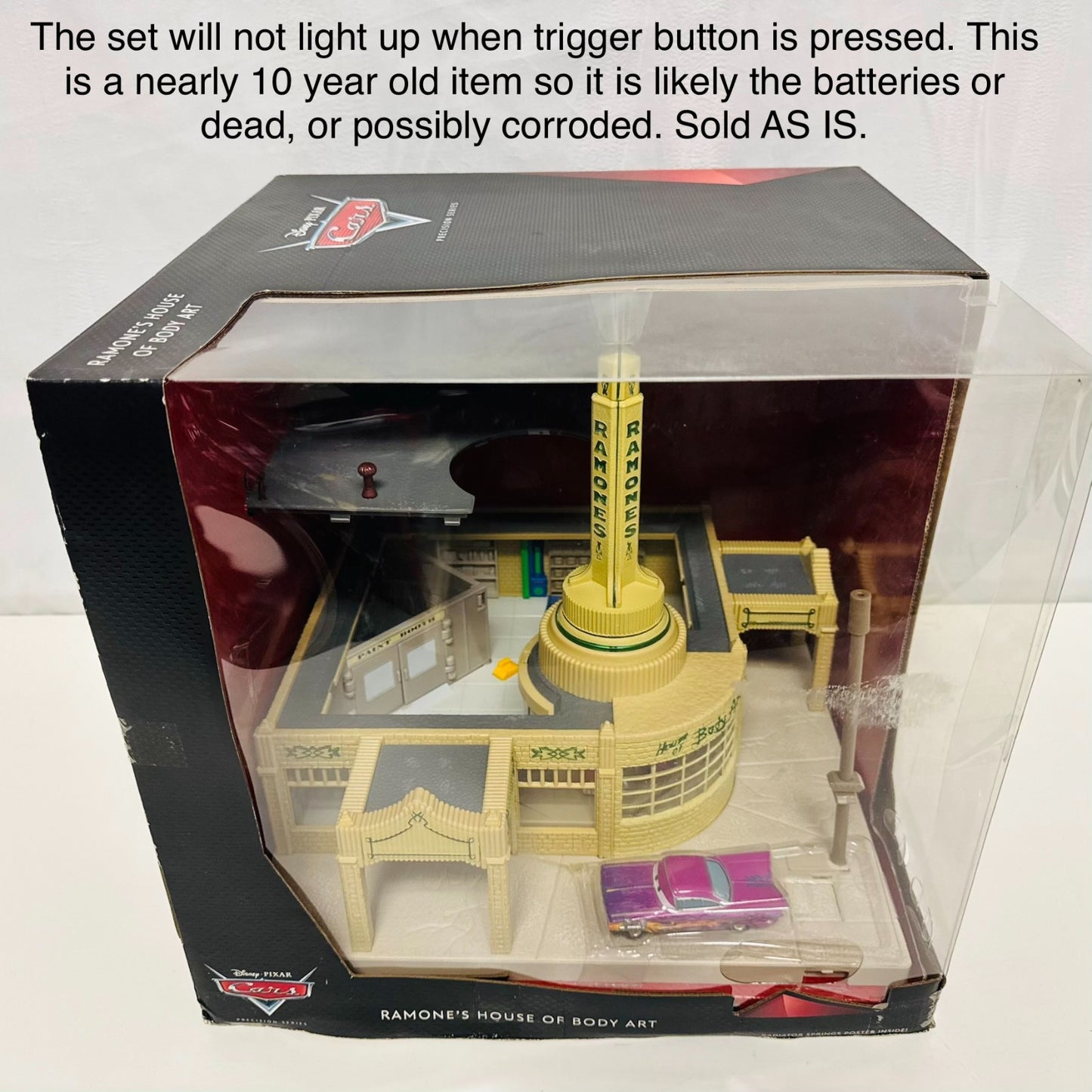 Disney Pixar Cars PRECISION SERIES RAMONE'S HOUSE OF BODY ART SHOP -1:55 Diecast