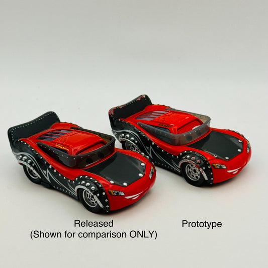 Disney Pixar Cars - HEAVY METAL MCQUEEN Pre-Production Prototype - 1:55 Diecast