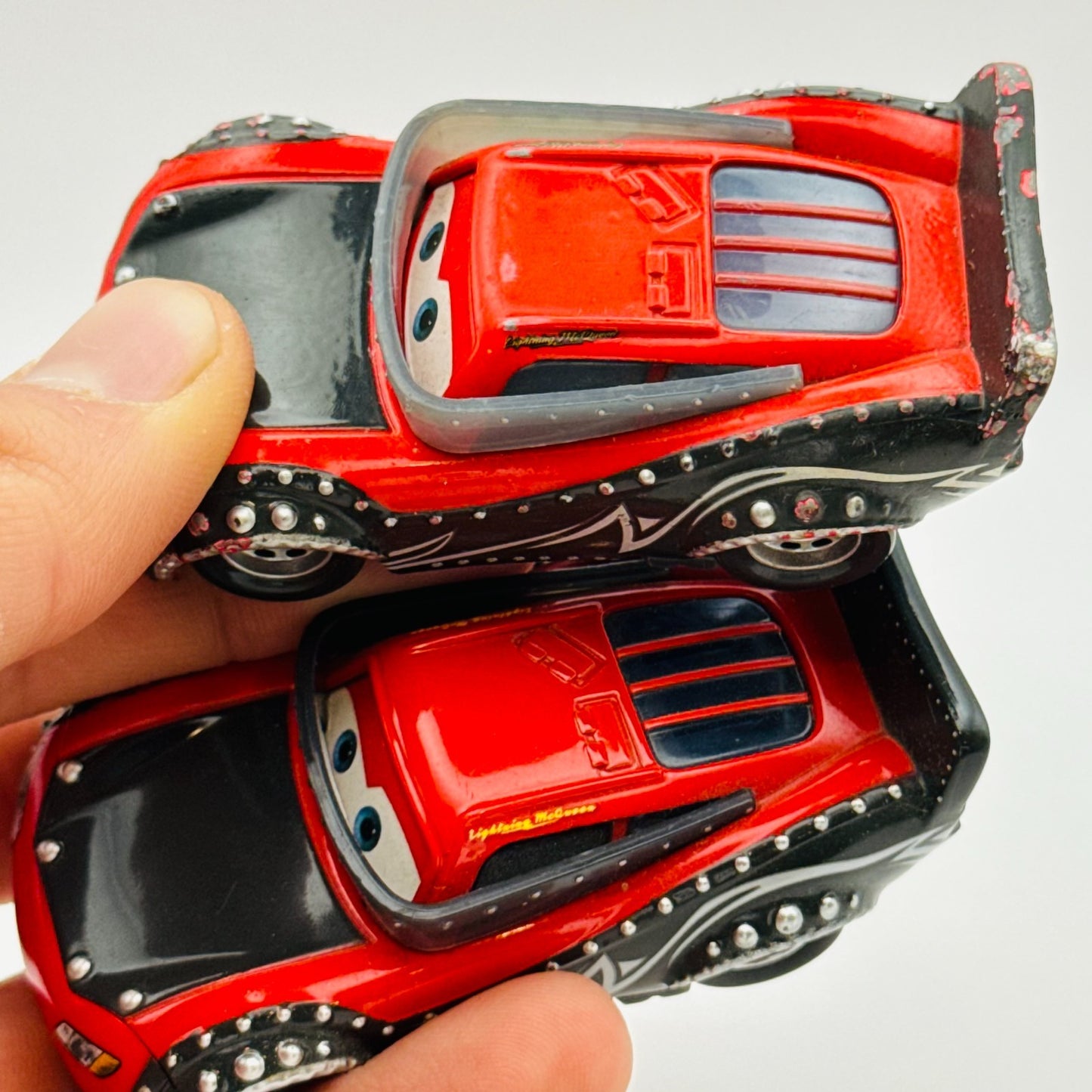 Disney Pixar Cars - HEAVY METAL MCQUEEN Pre-Production Prototype - 1:55 Diecast