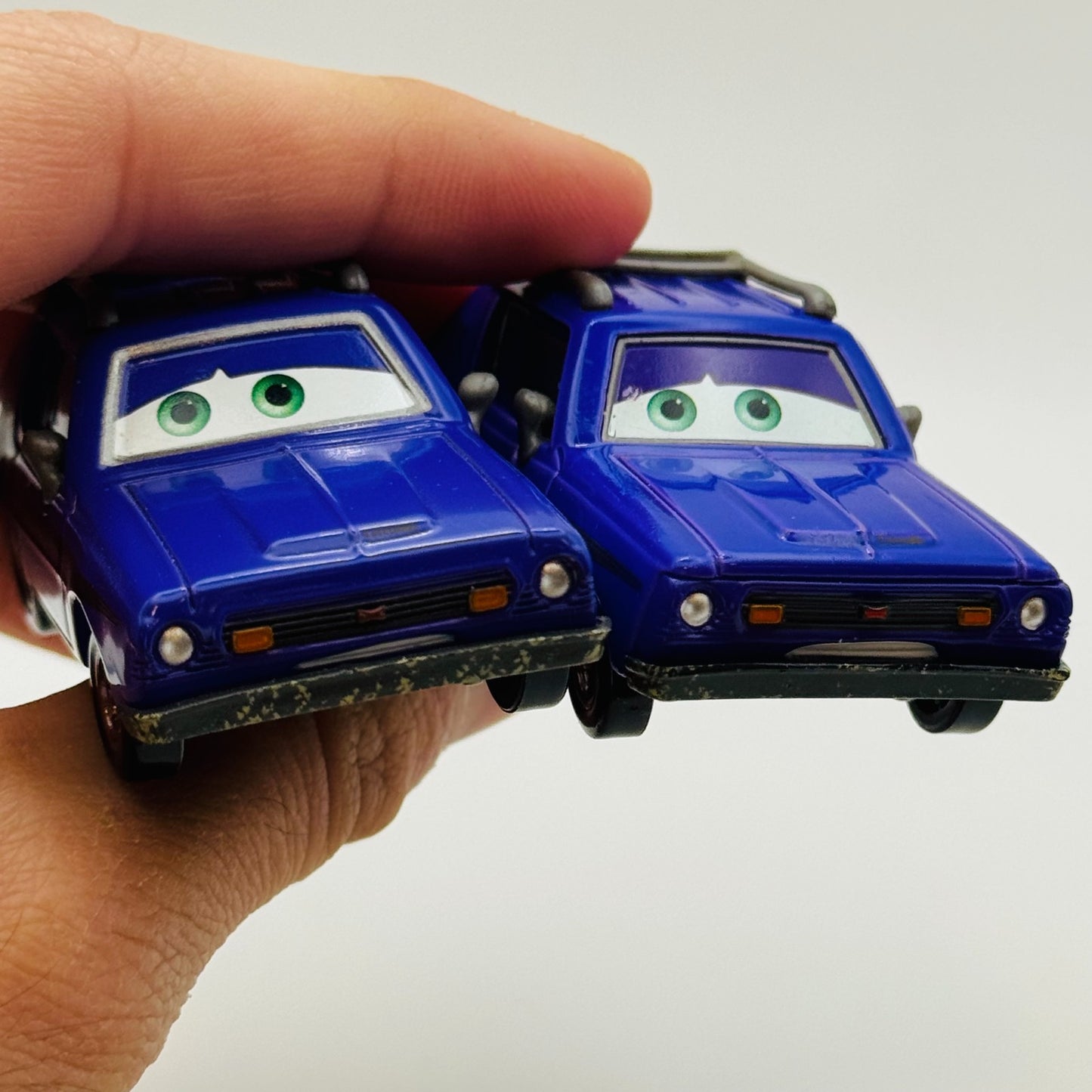 Disney Pixar Cars - SEGMENTED DON CRUMLIN Pre-Production Prototype -1:55 Diecast