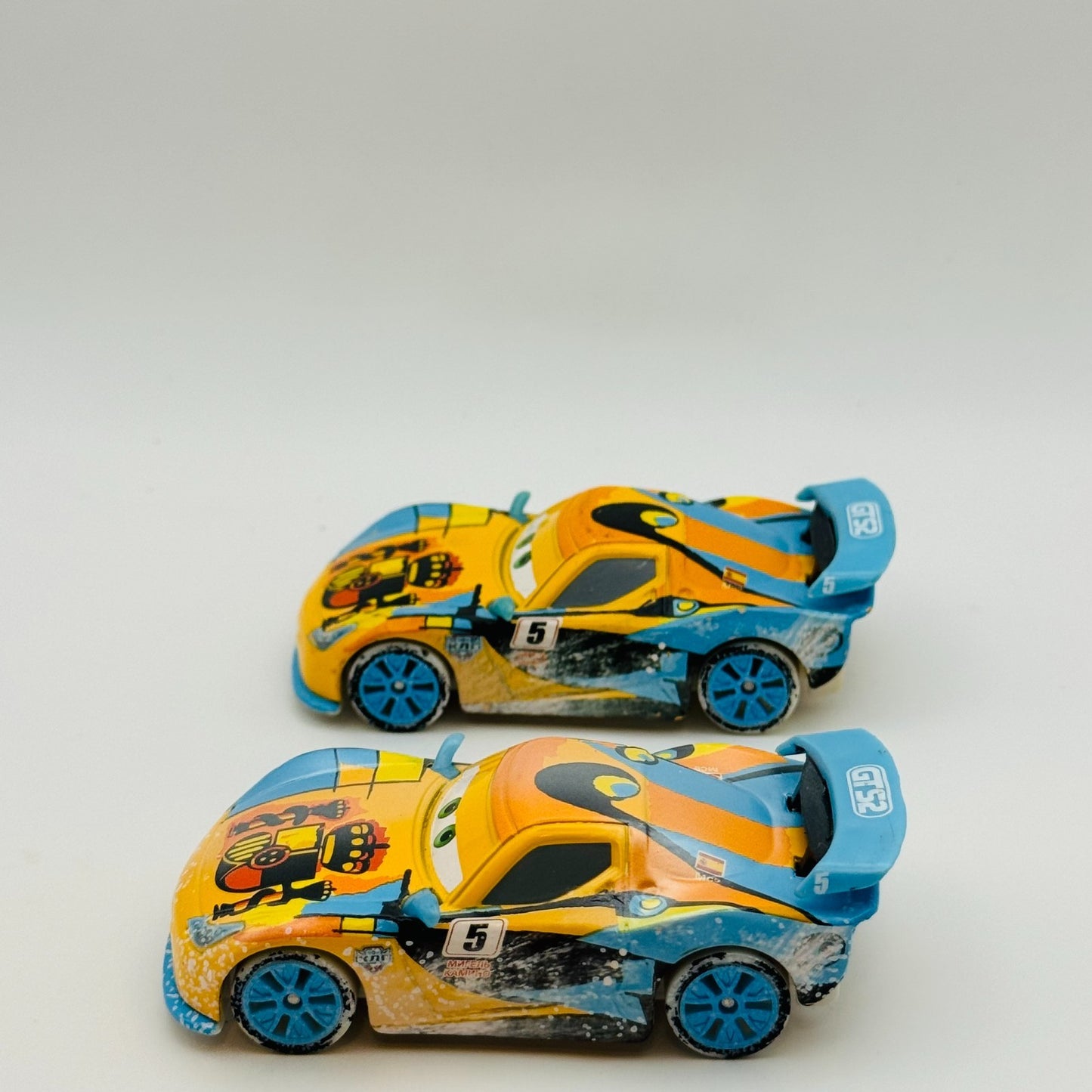 Disney Pixar Cars - ICE RACER MIGUEL Pre-Production Prototype - 1:55 Diecast