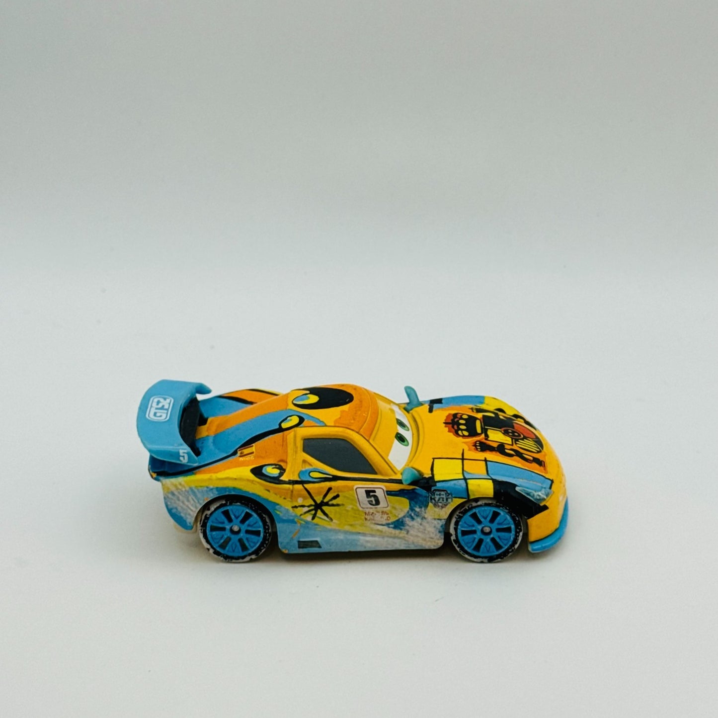 Disney Pixar Cars - ICE RACER MIGUEL Pre-Production Prototype - 1:55 Diecast