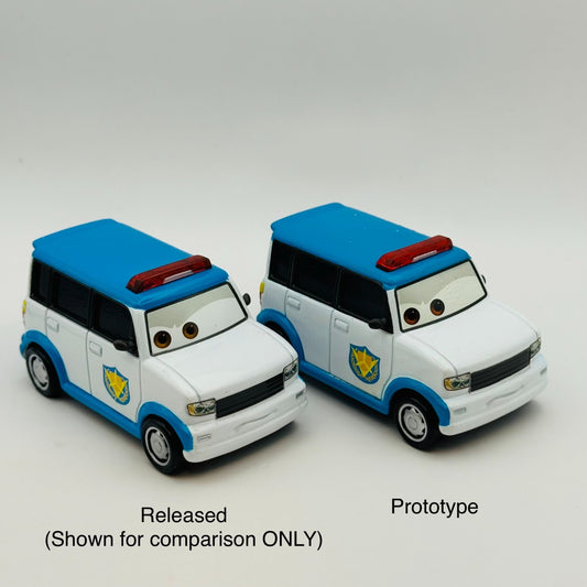 Disney Pixar Cars - OFFICER MURAKARMI Pre-Production Prototype - 1:55 Diecast