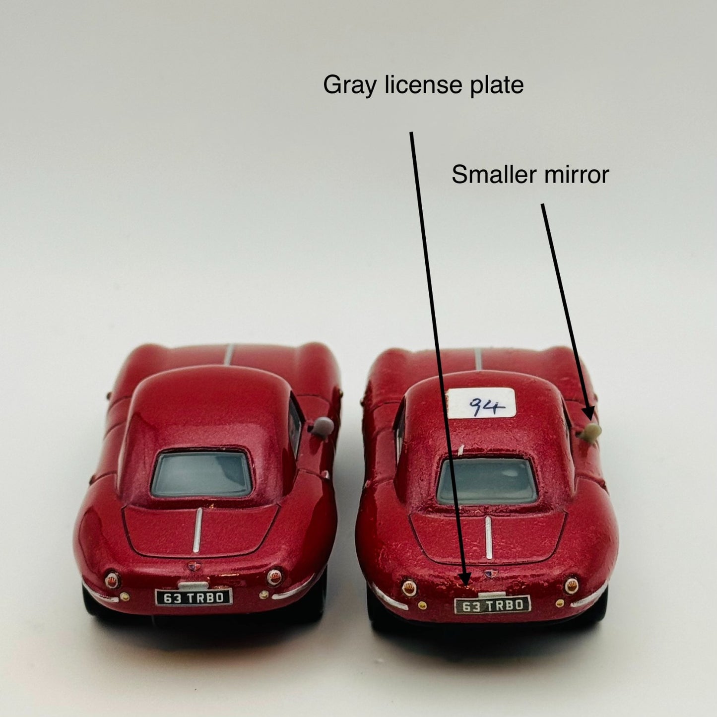 Disney Pixar Cars - LELAND TURBO Pre-Production Prototype - 1:55 Diecast