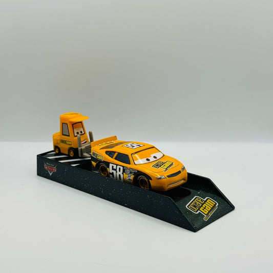 Disney Pixar Cars - PIT CREW LAUNCHERS BILLY OILCHANGER OCTANE GAIN 1:55 Diecast