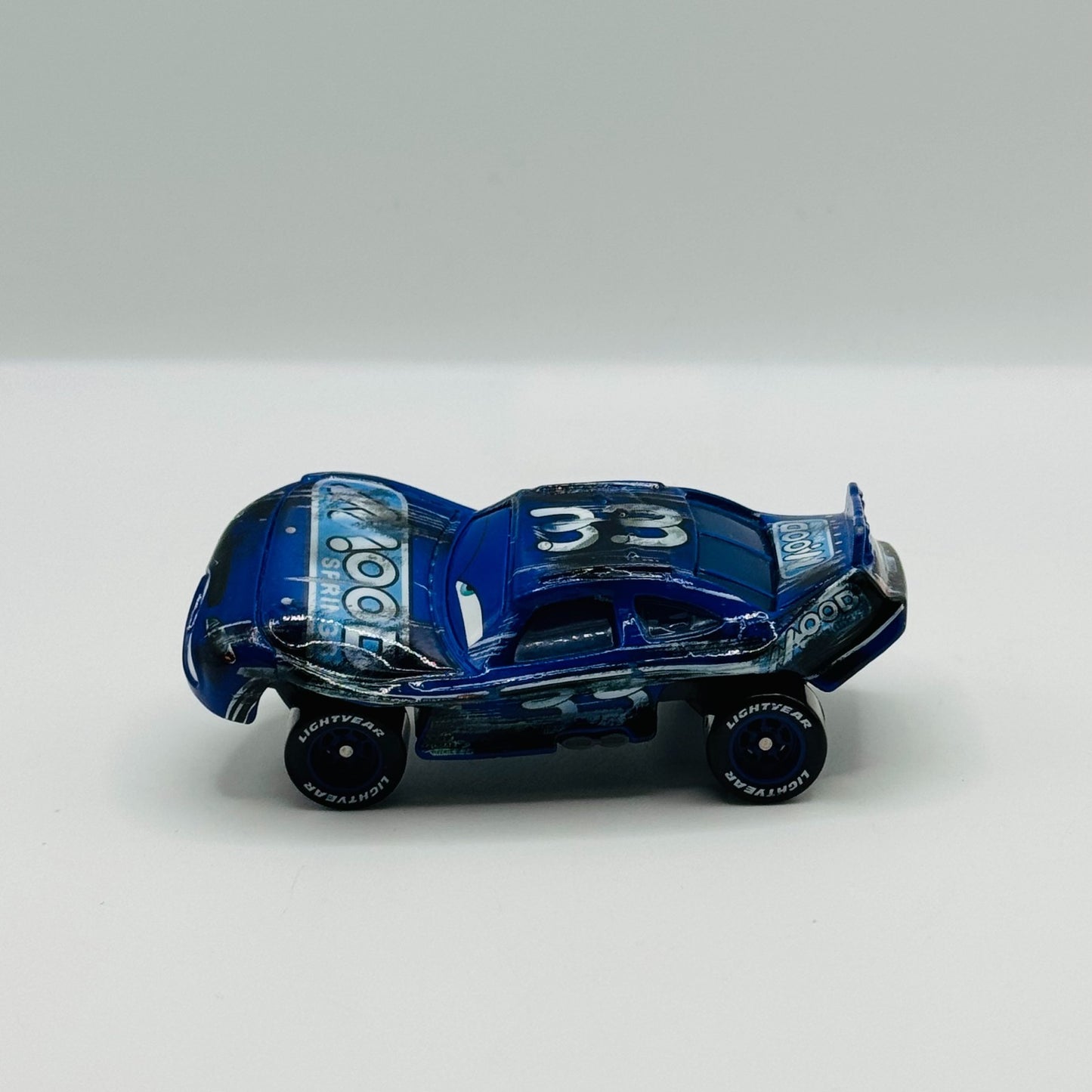 Disney Pixar Cars - RACE DAMAGED MOOD SPRINGS Final Lap 2010  - 1:55 Diecast