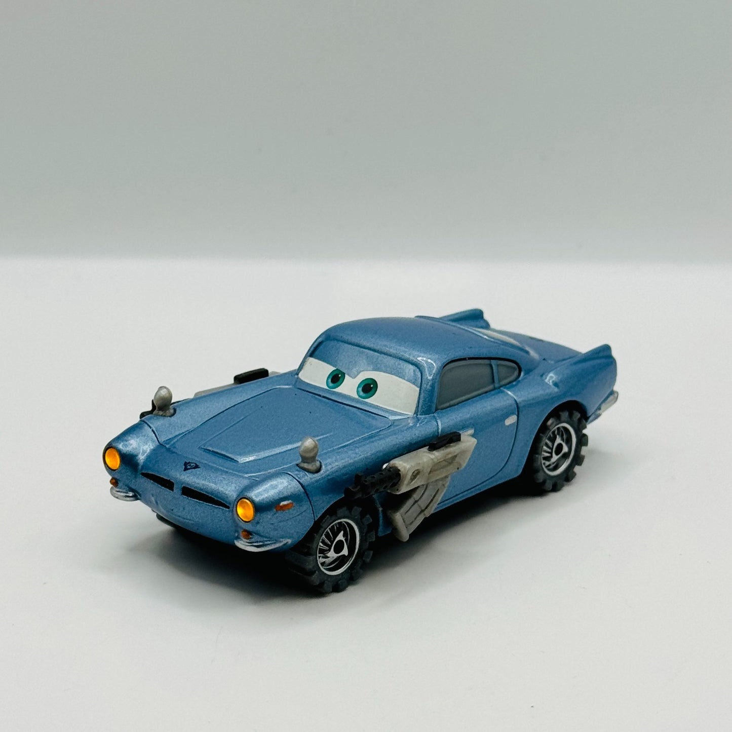 Disney Pixar Cars - LIGHTS & SOUNDS SPY FINN MCMISSILE *No Sound* - 1:55 Diecast