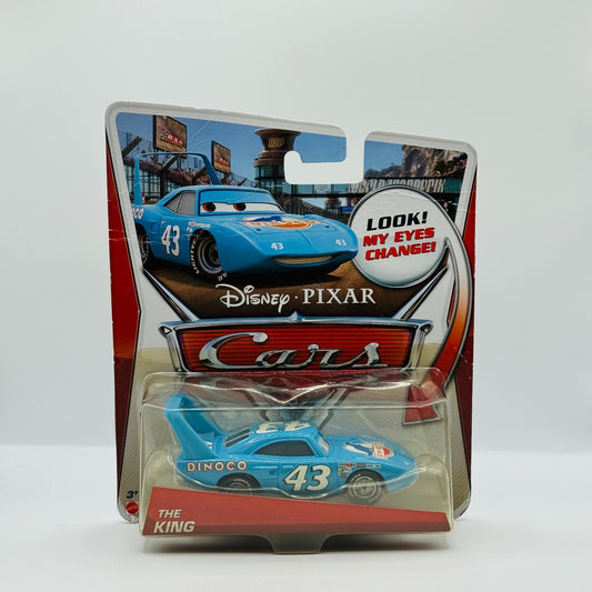 Disney Pixar Cars - LENTICULAR KING Eyes Change 2013- 1:55 Diecast