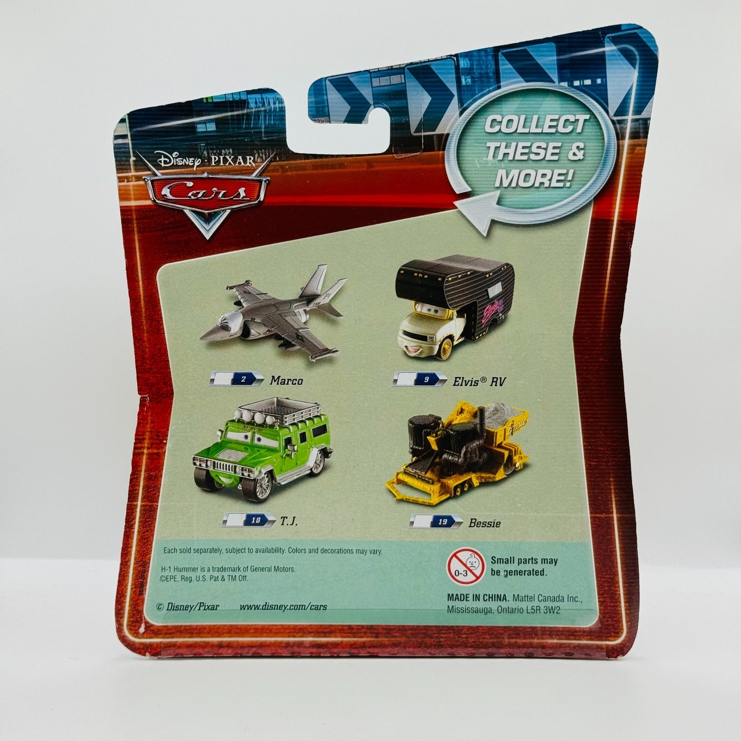 Disney Pixar Cars - BESSIE Deluxe Mega Size 2010 - 1:55 Diecast