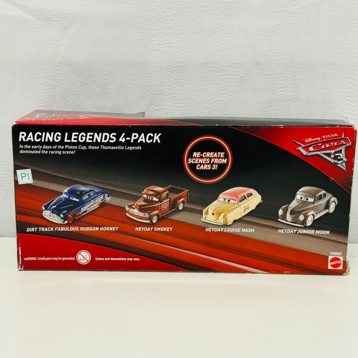 Disney Pixar Cars - THOMASVILLE LEGENDS 4-PACK HEYDAY LOUISE 2017 - 1:55 Diecast