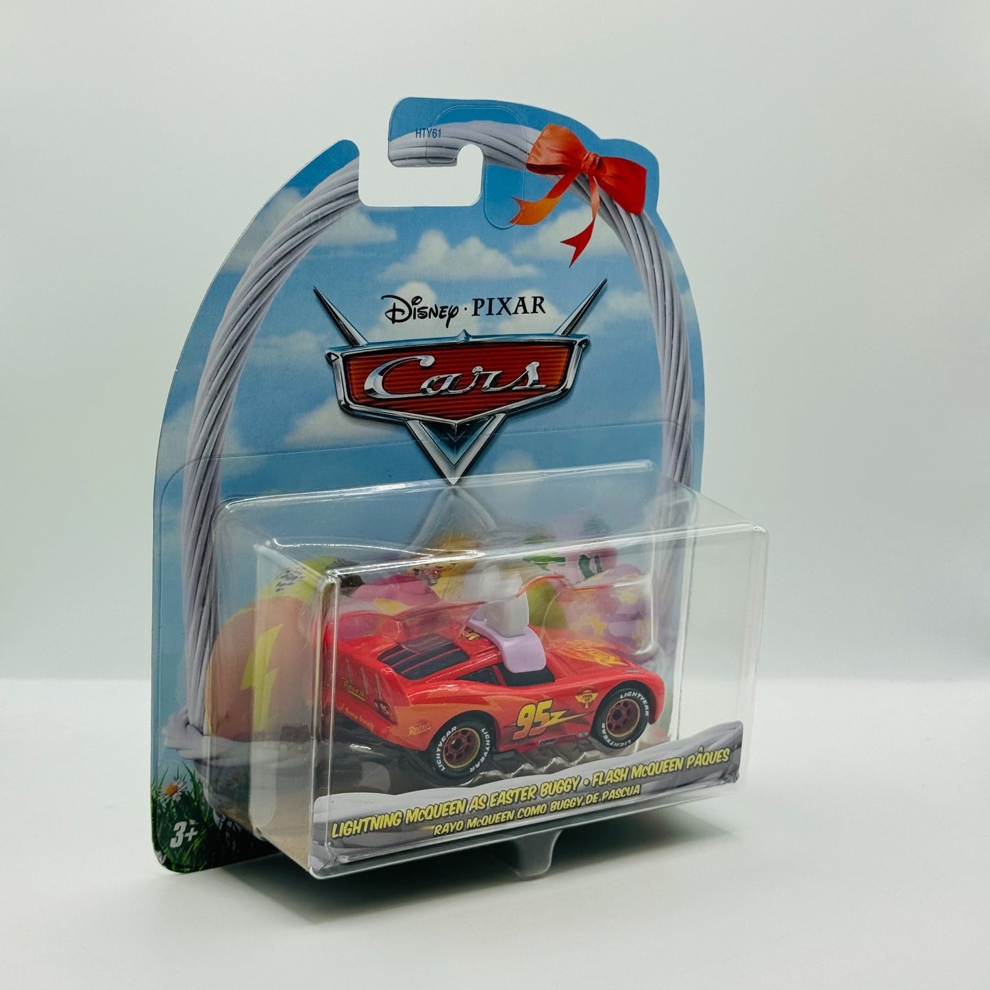 Disney Pixar Cars - LIGHTNING MCQUEEN AS EASTER BUGGY - 1:55 Diecast