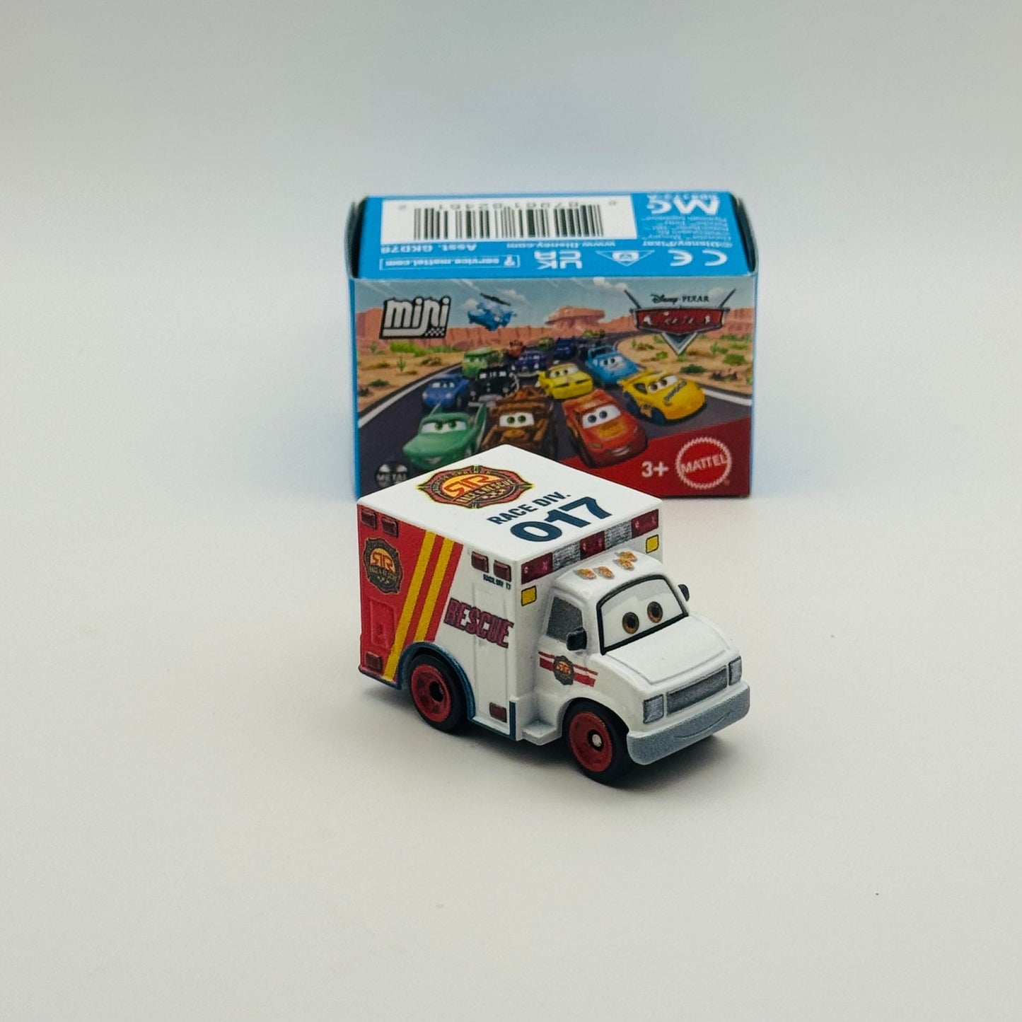 Disney Pixar Cars - Mini Racers RACE & RESCUE MORGAN MARTINS #15 2026 - Diecast
