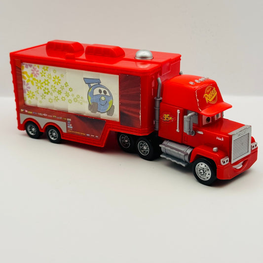 Disney Pixar Cars - QUICK CHANGERS DELUXE MACK TRANSPORTER CARS 2 - 1:55 Scale