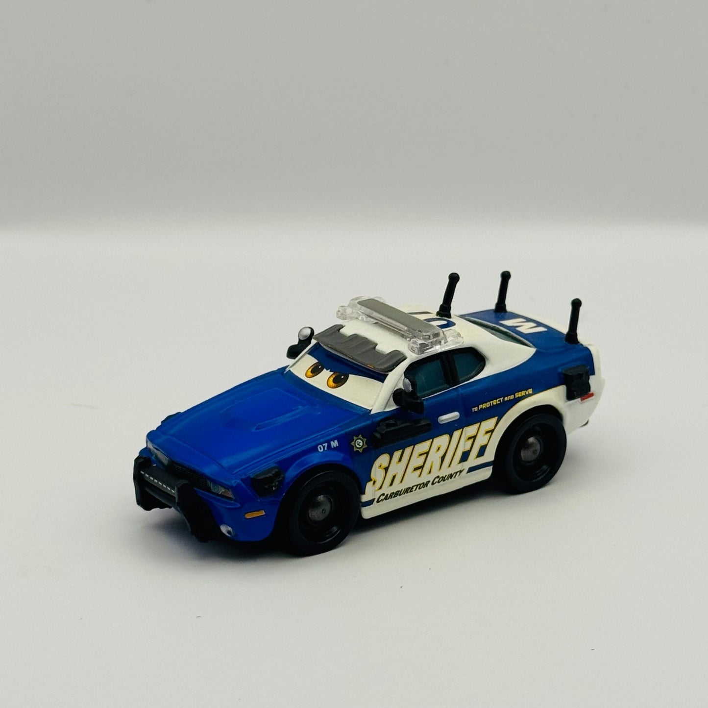 Disney Pixar Cars PROTECT & SERVE MIKE DIDI DRIVING SCHOOL MCQUEEN 1:55 Diecast