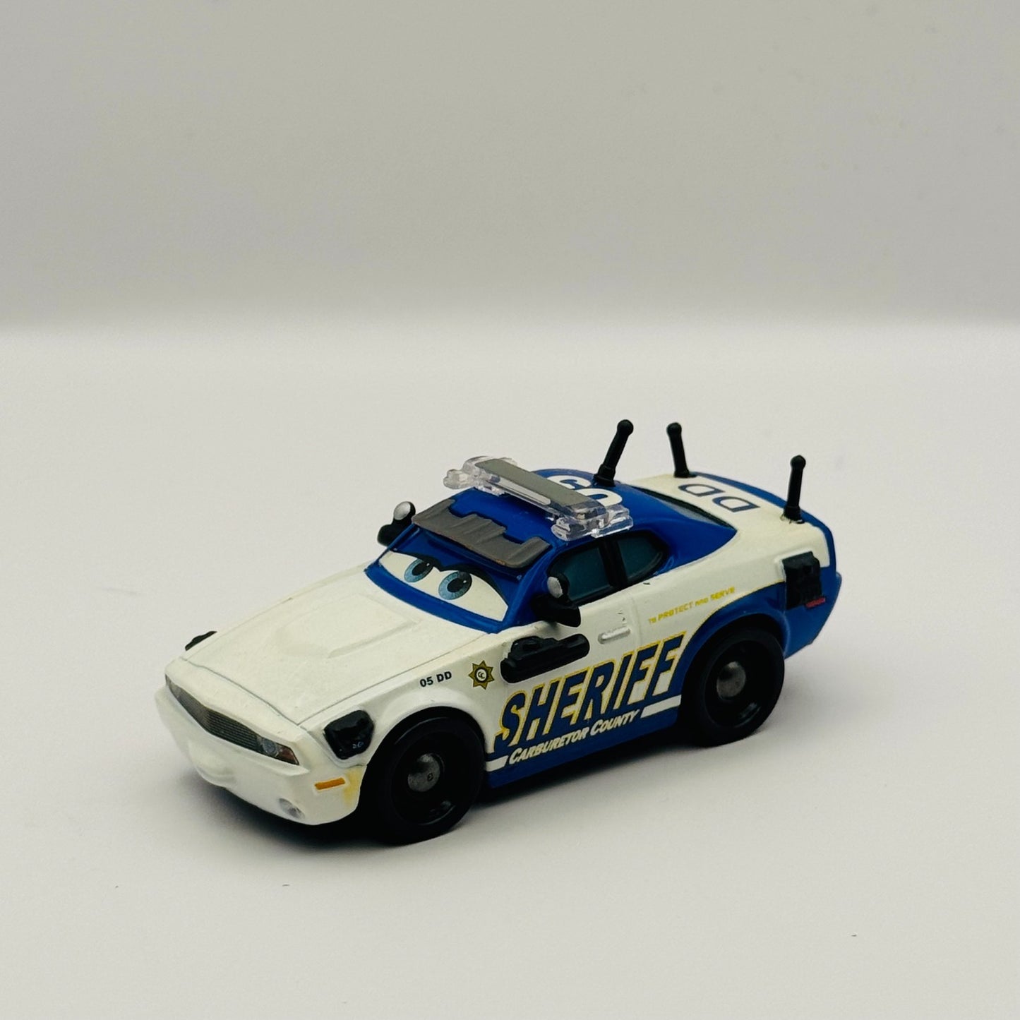 Disney Pixar Cars PROTECT & SERVE MIKE DIDI DRIVING SCHOOL MCQUEEN 1:55 Diecast