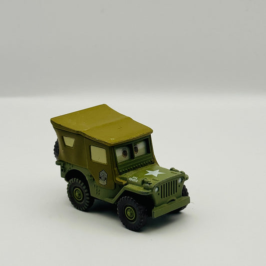 Disney Pixar Cars - LENTICULAR SARGE My Eyes Change 2010 - 1:55 Diecast