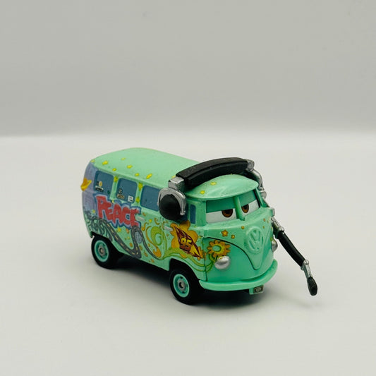 Disney Pixar Cars RACE TEAM FILLMORE WITH HEADSET 95 Pit Crew 2014 1:55 Diecast