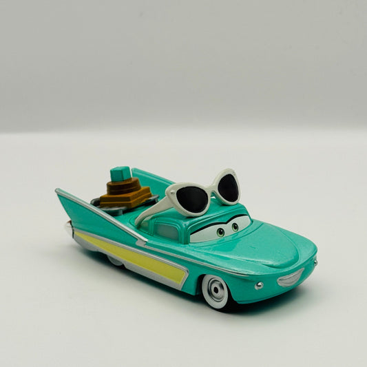 Disney Pixar Cars - ROAD TRIP FLO WITH SUNGLASSES RD TR1P - 1:55 Diecast