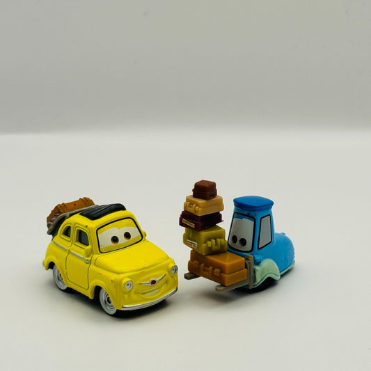 Disney Pixar Cars - ROAD TRIP LUIGI & GUIDO RD TR1P - 1:55 Diecast *SUPER RARE*