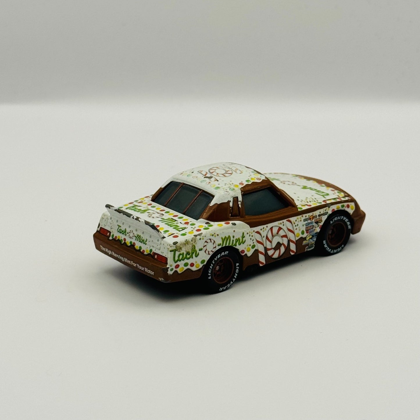 Disney Pixar Cars - TACH O MINT GREG CANDYMAN *Raised Eyes* 2015 - 1:55 Diecast